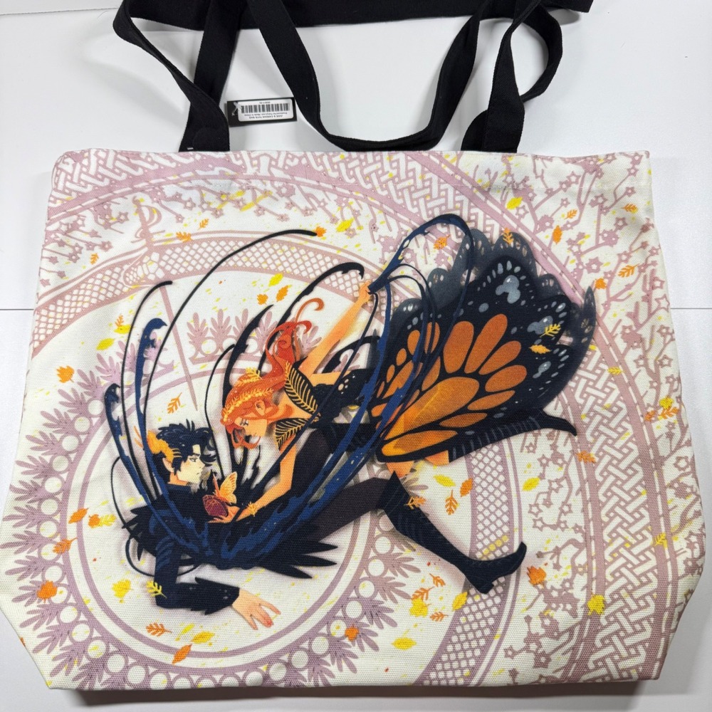 FairyLoot Jude & Cardan Cruel Prince Folk of the Air Tote Bag Holly Black NEW